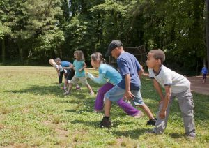 Kids Exercising