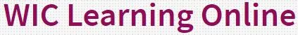 WIC Learning Online logo