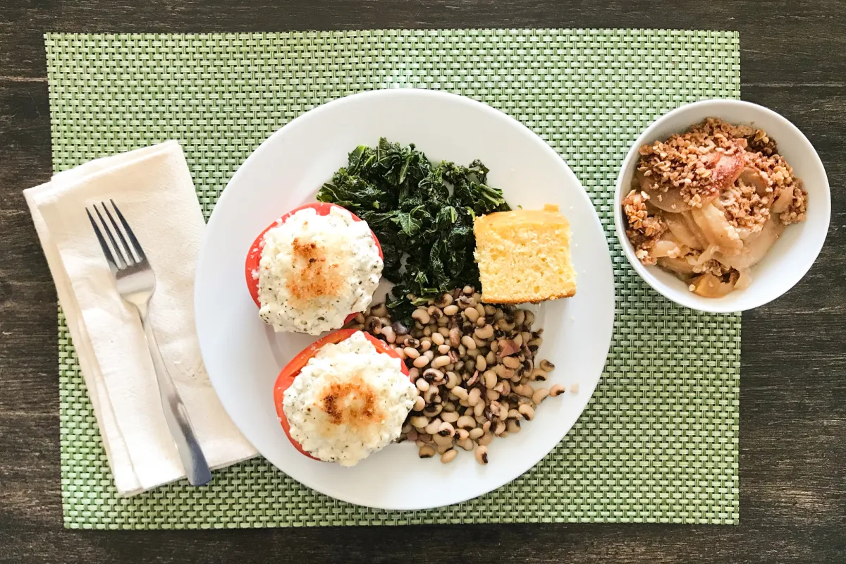 new year's day menu