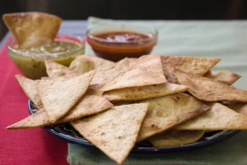 baked tortilla chips