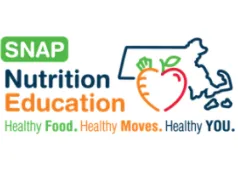 SNAP Nutriton Education Logo. Health Food, Healthy Moves, Healthy You